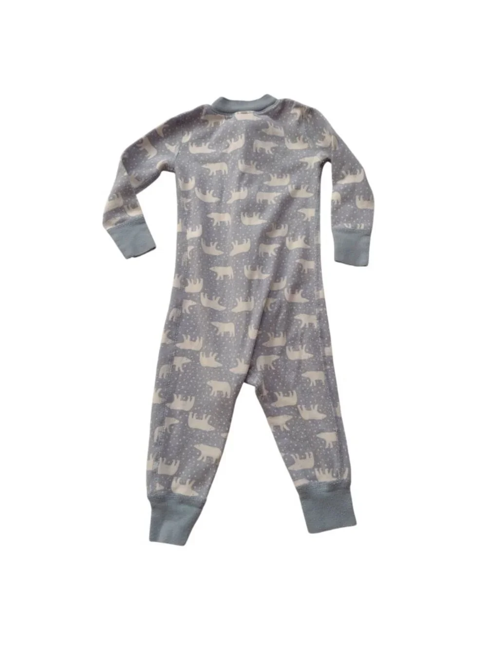 Lot of 2 Hanna Andersson Boys Pajamas 12-18M Holiday Christmas Polar Bear Pjs